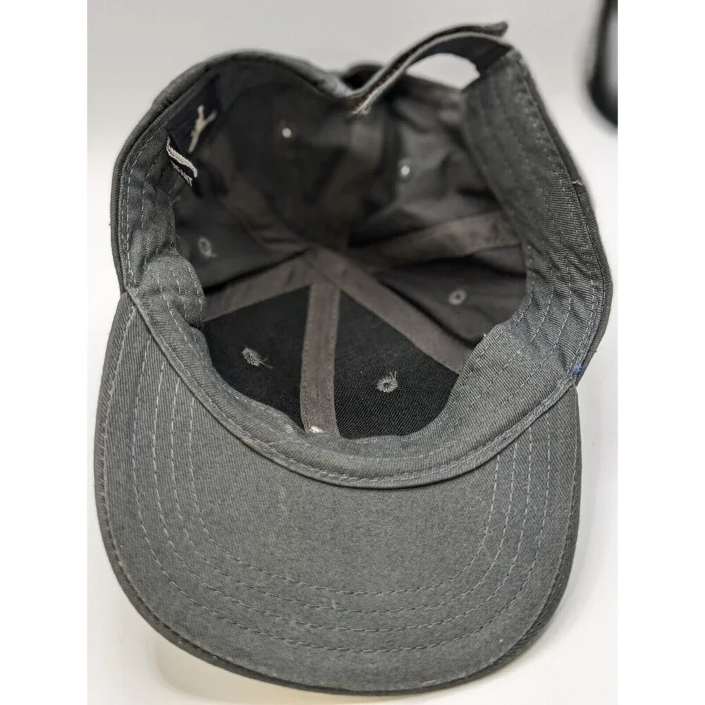 Air Jordan Jumpman Hat Cap Infant Size Adjustable Buckle Black Logo Embroidered